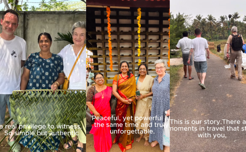 Emma Judd Kerala Travel Viral Video