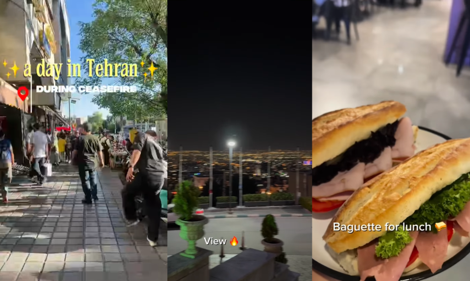 Tehran Daily Life During Ceasefire Video