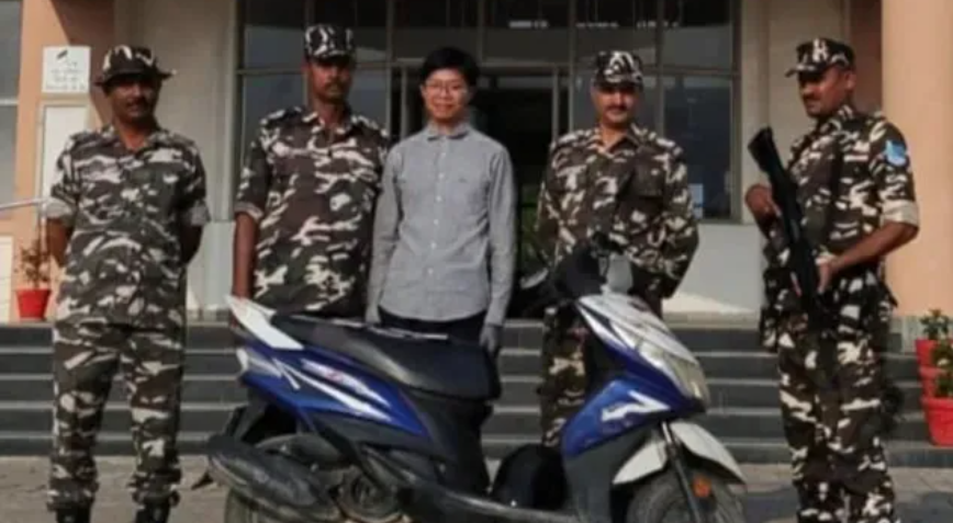 Chinese National Arrested