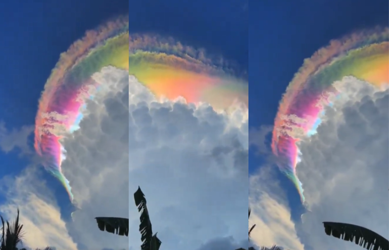 Rainbow Clouds Indonesia