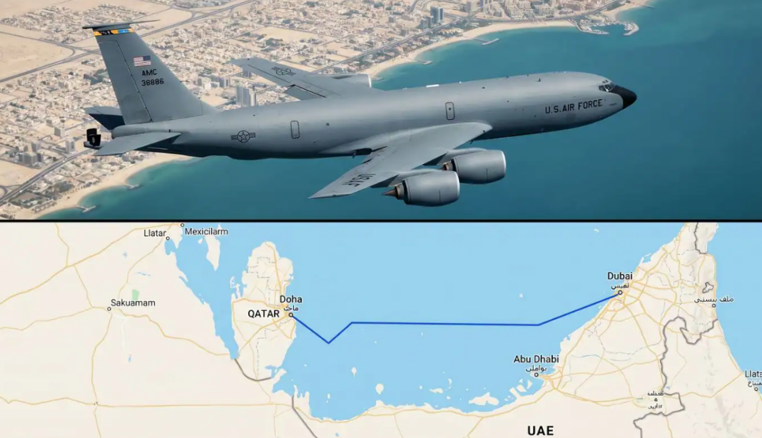 US KC-135 missing Qatar