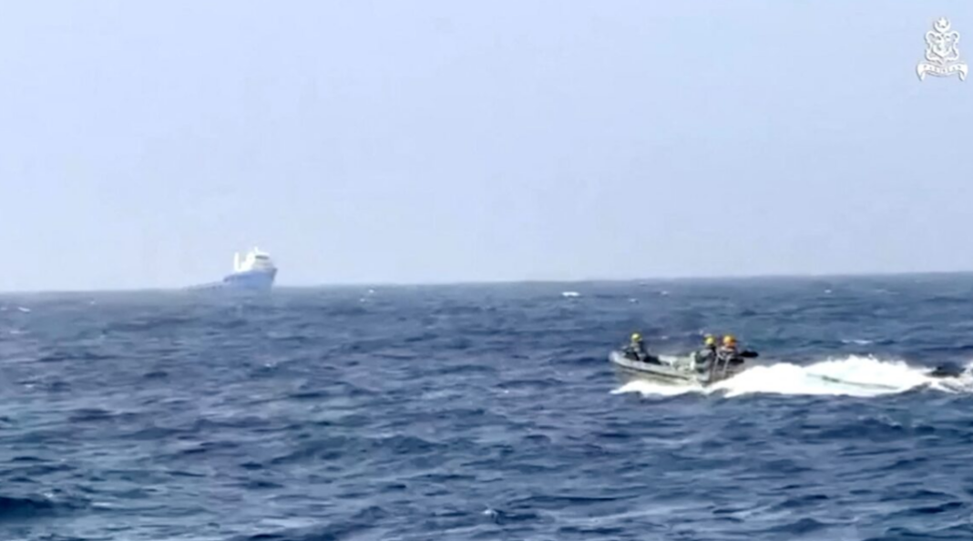 Pakistan Navy rescues Indian ship MV Gautam