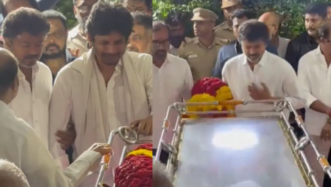 Vijay visits Jiiva