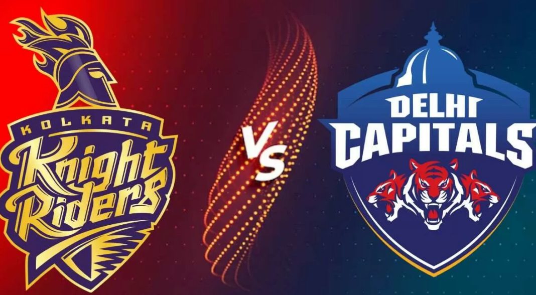 Delhi Capitals and Kolkata Knight Riders