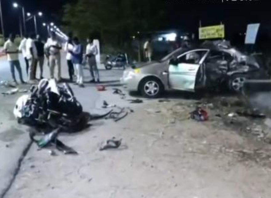 Hayabusa Crash Mahabubnagar