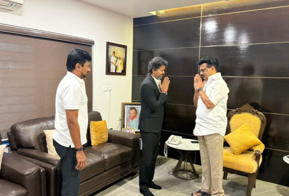 Vijay CM MK Stalin Meeting