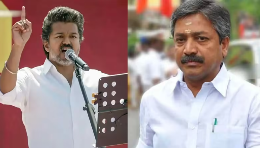 AIADMK CV Shanmugam Support TVK .
