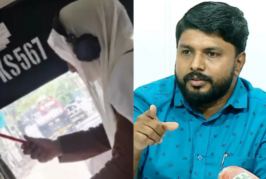 KSRTC Bus Window Broken Controversy