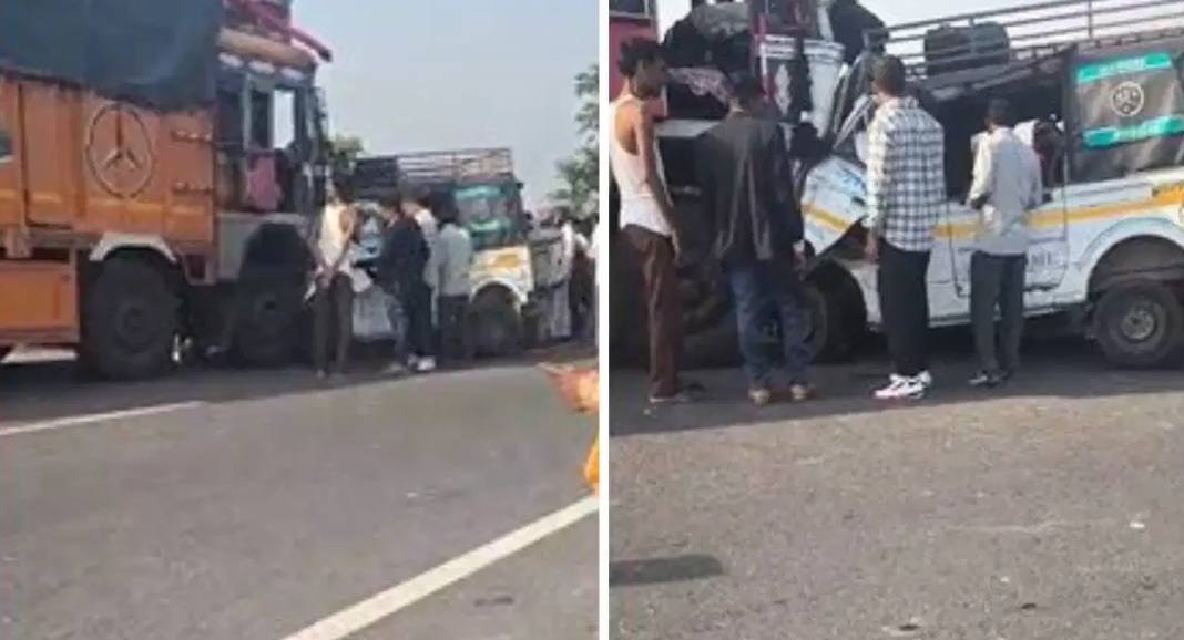 Lakhimpur Kheri Road Accident