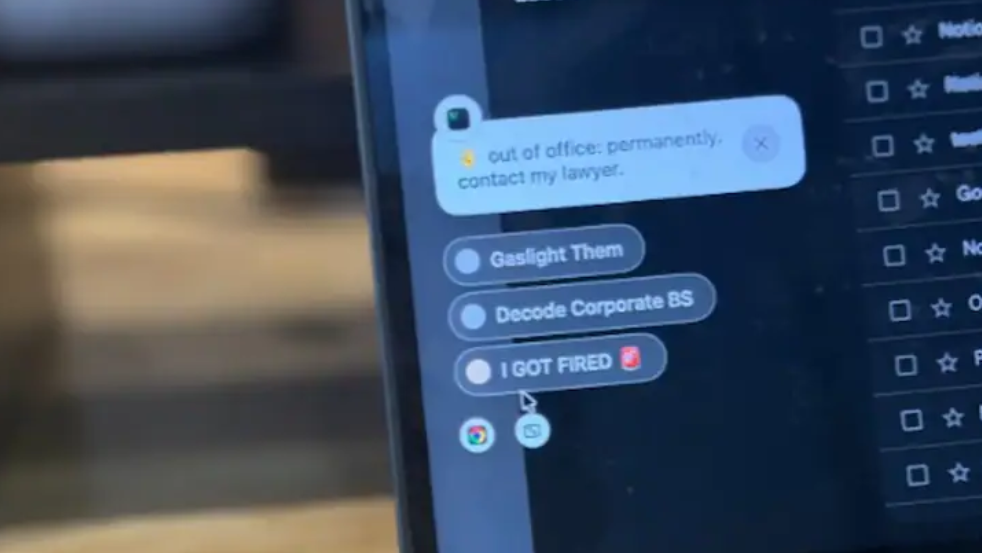 Bengaluru Techie I Got Fired Button