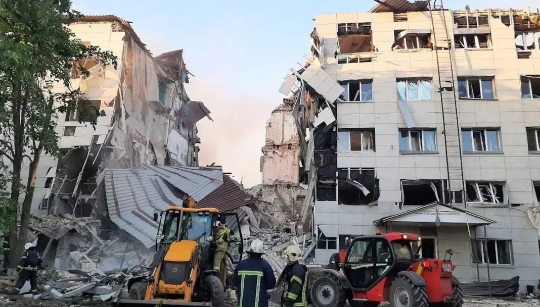 Ukrainian Drone Attack