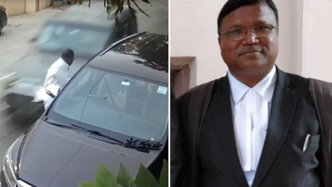 Hyderabad Lawyer Killed Scorpio Car Accident