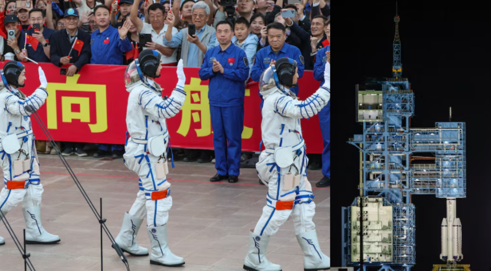 China Shenzhou 23 Space Mission Launch