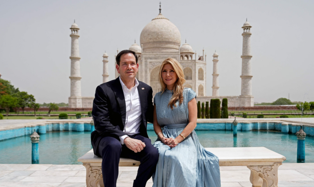 Marco Rubio Taj Mahal Visit