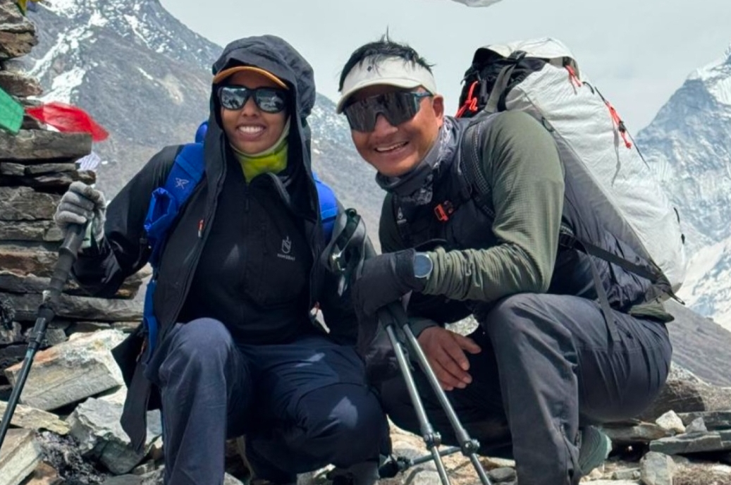 Nisha Sasikumar Youngest Woman Everest South Side