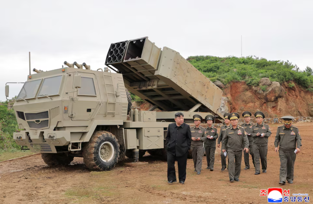 North Korea AI Guided Missiles Test