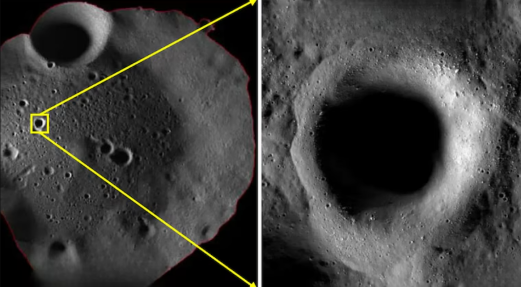 ISRO Detects Subsurface Ice Moon