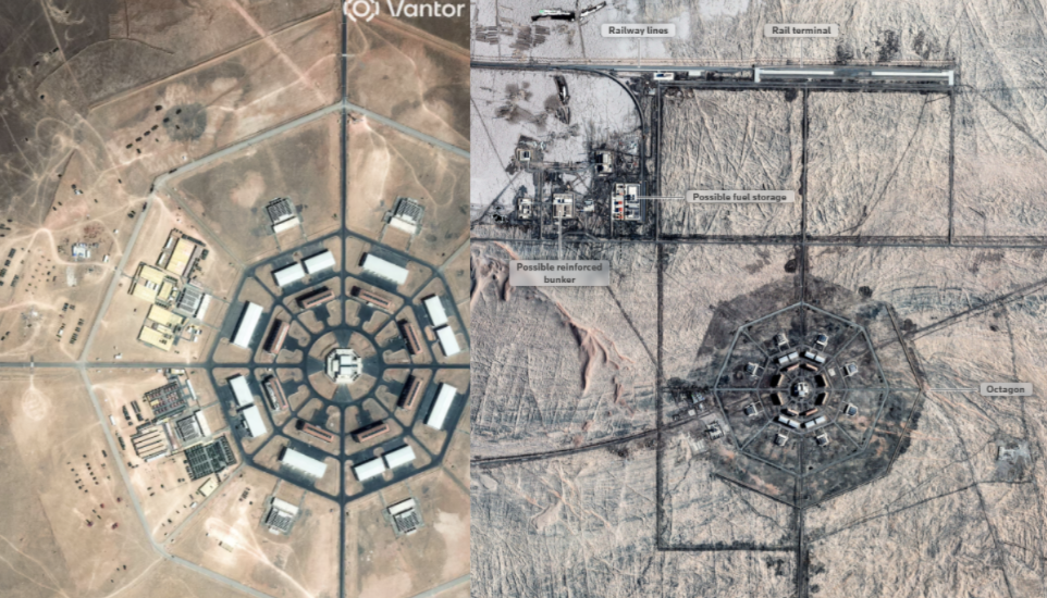 China Nuclear Missile Silos Satellite Images