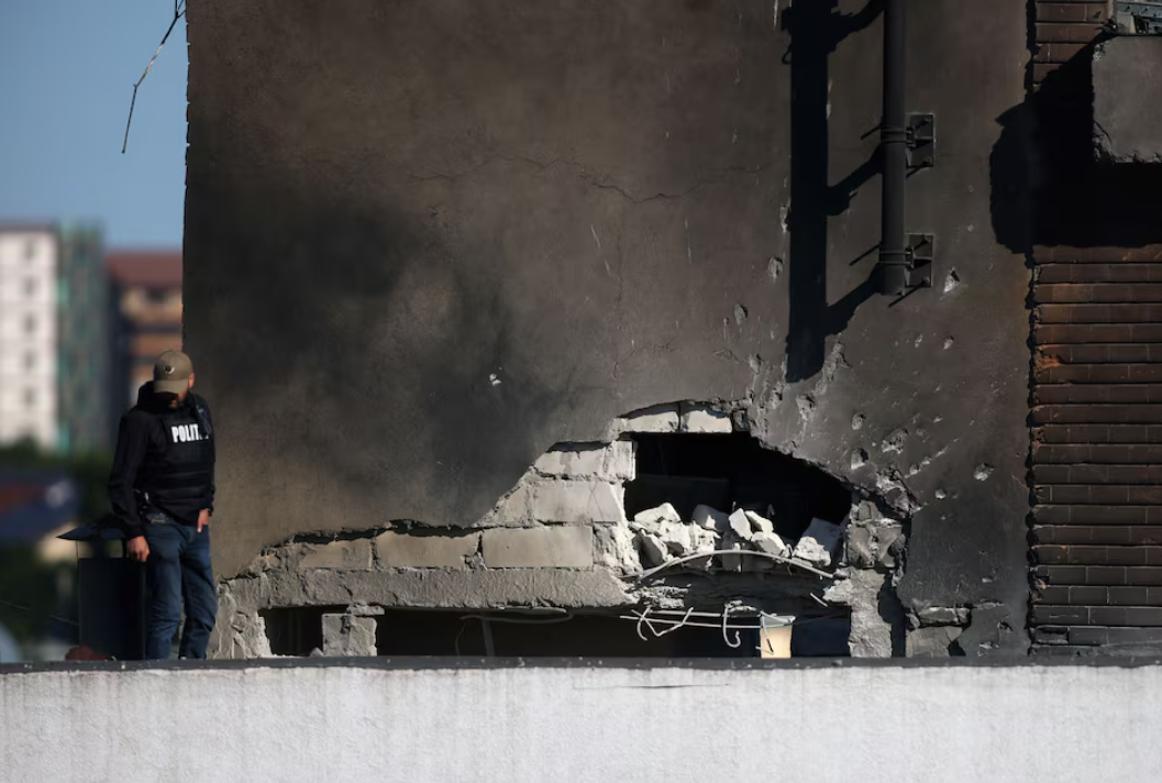 Russian Drone Hits Romania Apartment
