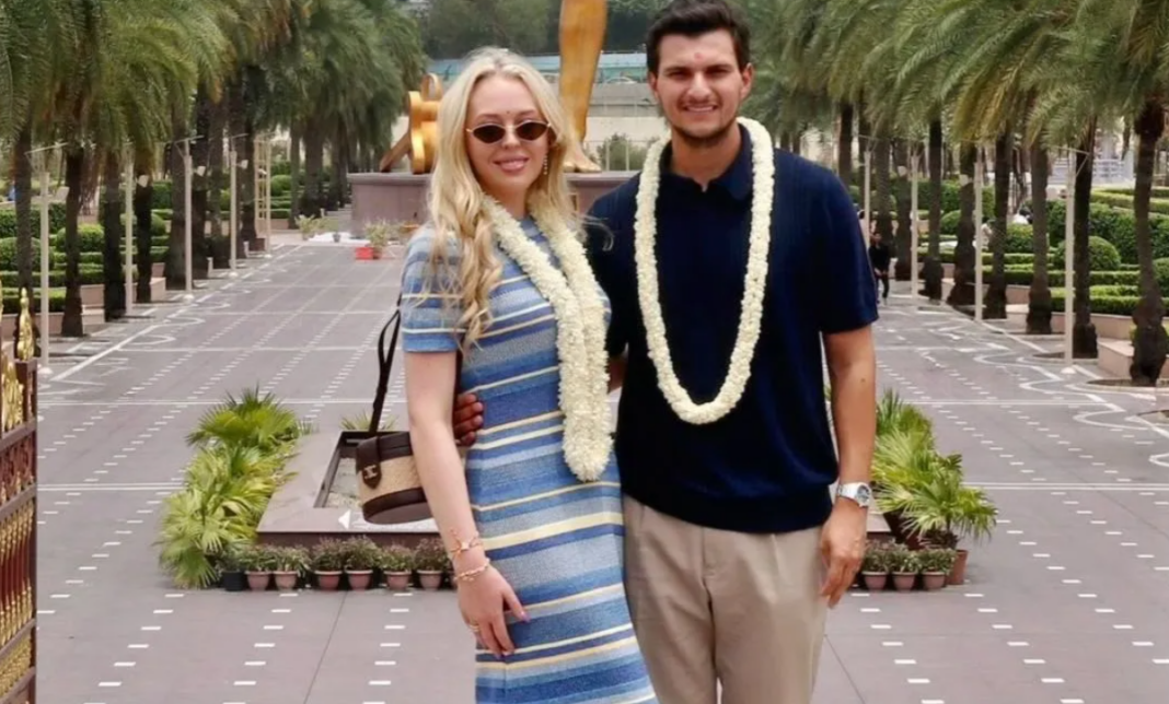 Tiffany Trump Akshardham Temple Visit