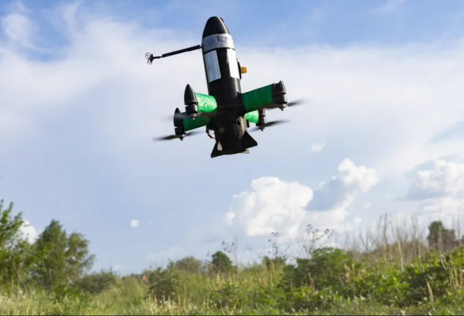 Ukrainian Drone Strike Russian Oil Facility