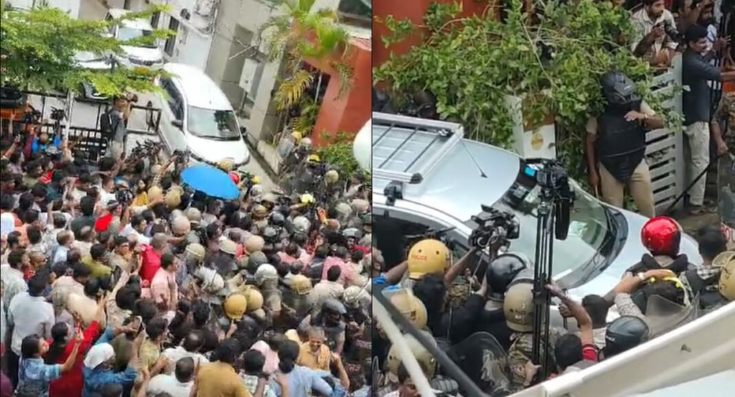 ED officials attacked Thiruvananthapuram