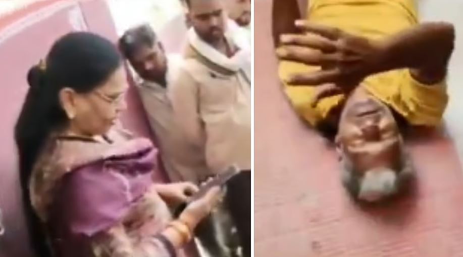 MP Sheopur public hearing suicide attempt