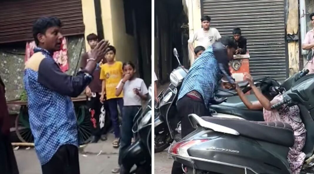 Woman Beaten in Mumbai