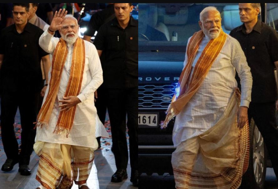 PM Modi Bengali Dress