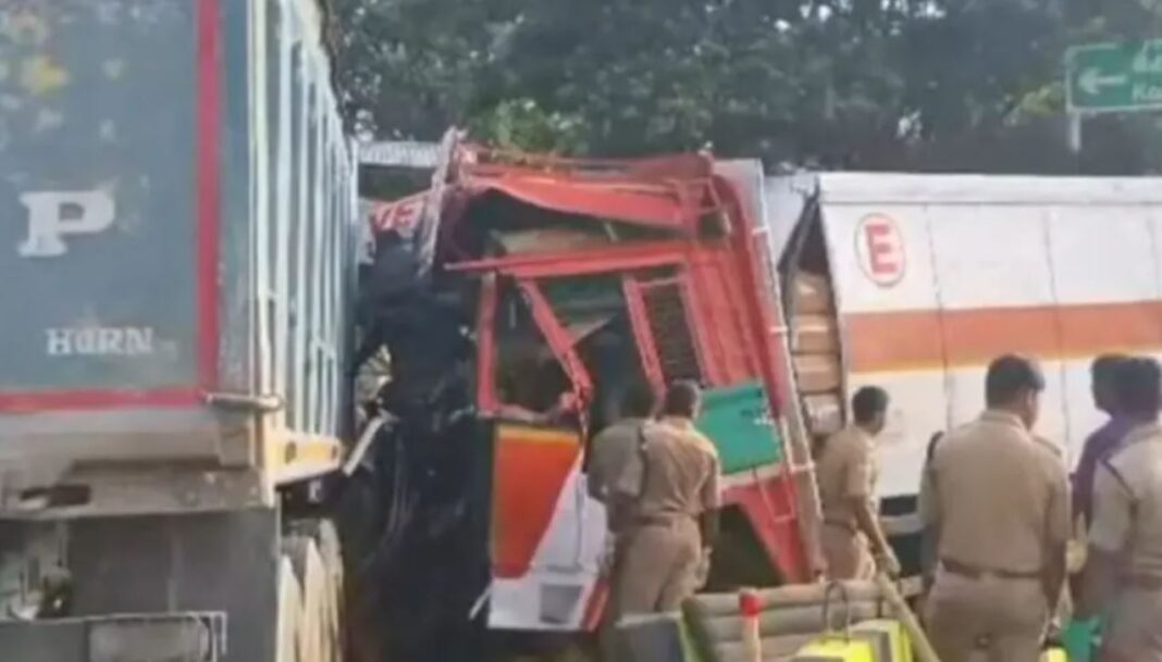 Palakkad Chandranagar road accident today