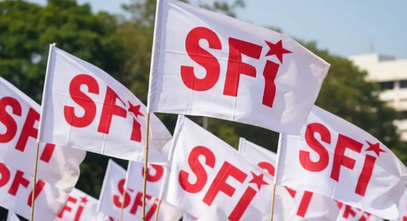 Kerala University union election results SFI victory