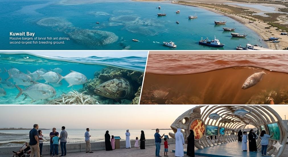 Kuwait Bay Fish Breeding Ground