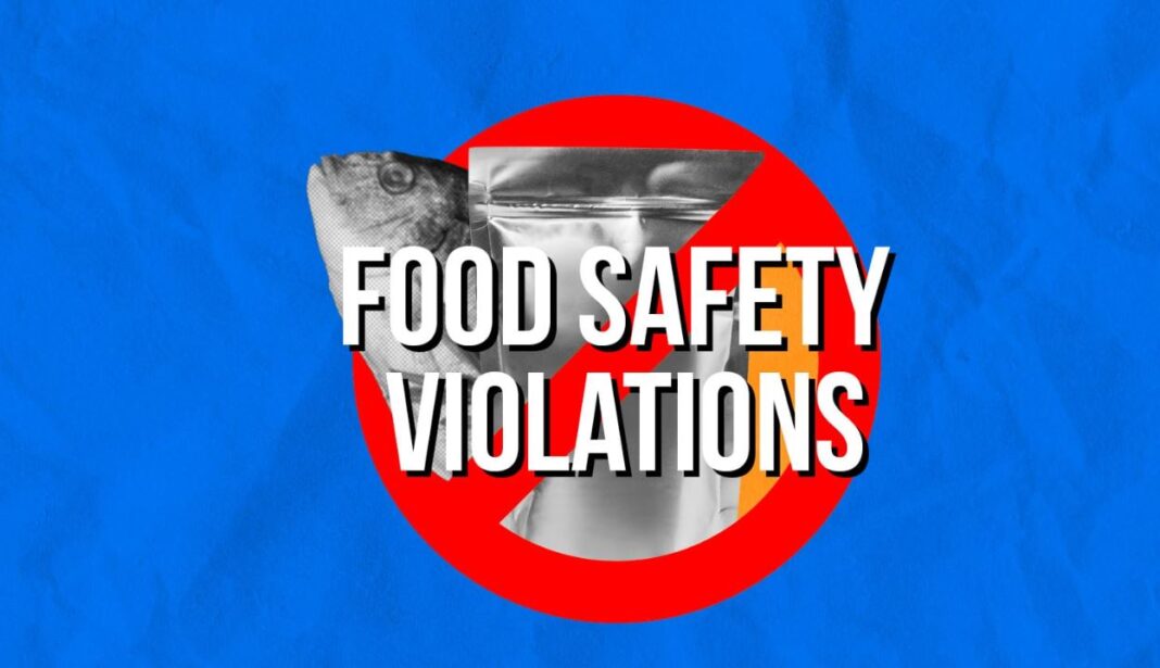 food safety violations Kollam hotel raid