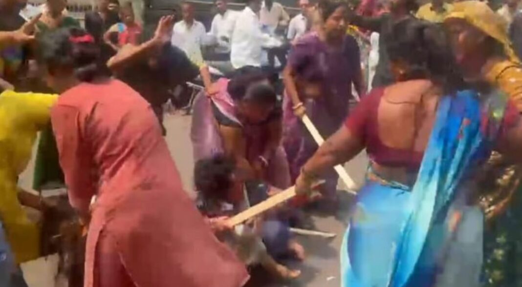 Ulhasnagar Woman Paraded Semi Naked