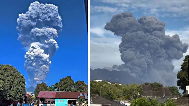 Mount Dukono Eruption 2026