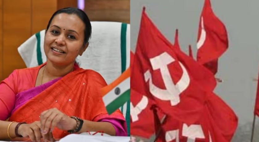 Veena George CPM criticism