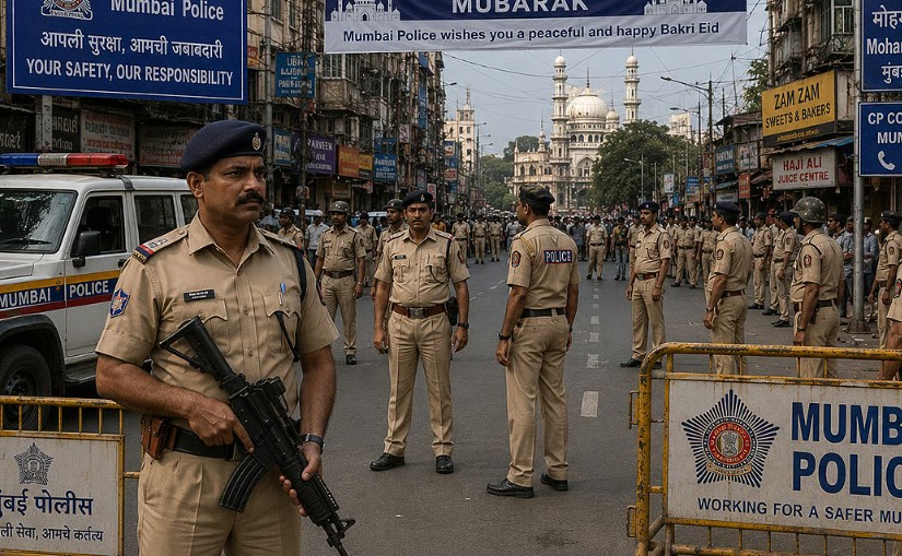 Mumbai Police security Bakri Eid 2026