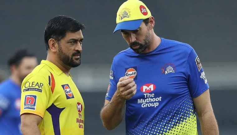 MS Dhoni CSK head coach news