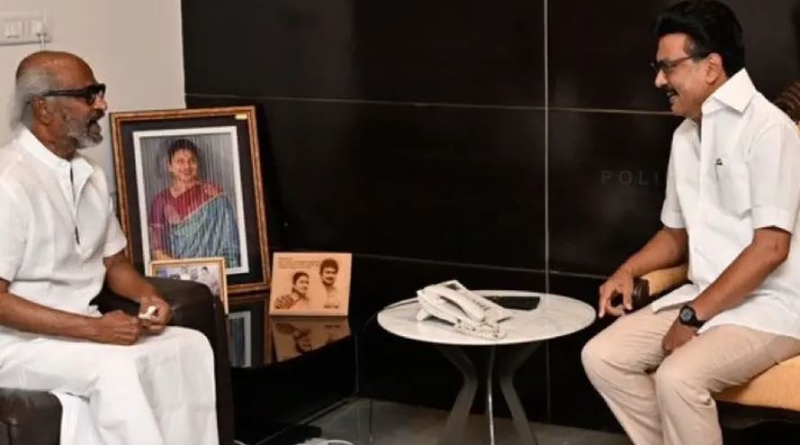 Rajinikanth Meets MK Stalin