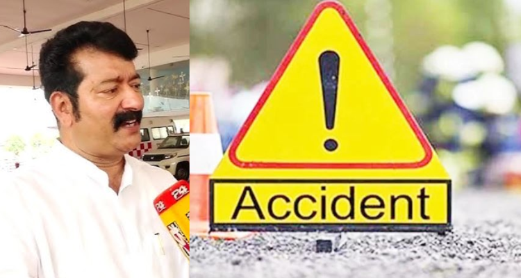 Changanassery MLA Vinu Job Accident