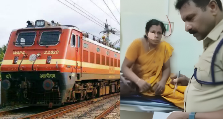 Train stone pelting Kerala