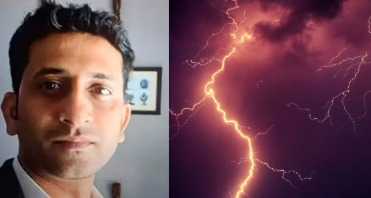 IT employee turned farmer dies lightning Mysuru