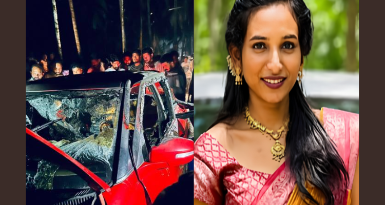 Kozhikode car fire death Sona