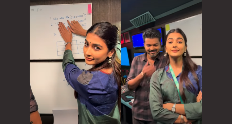 Pooja Hegde Vijay Video