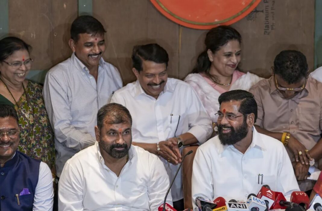  Sachin Ahir Joins Shinde