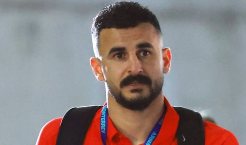 Iraqi Striker Aymen Hussein