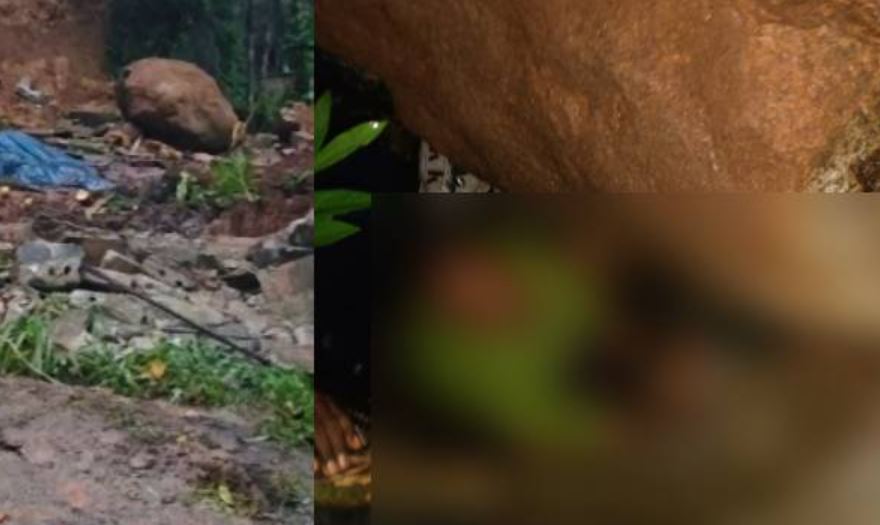 Woman Injured After Rock Collapses