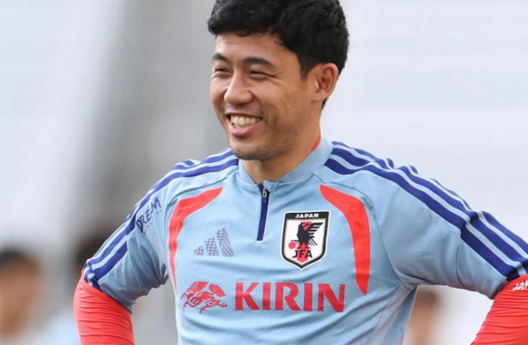 Japan captain Wataru Endo