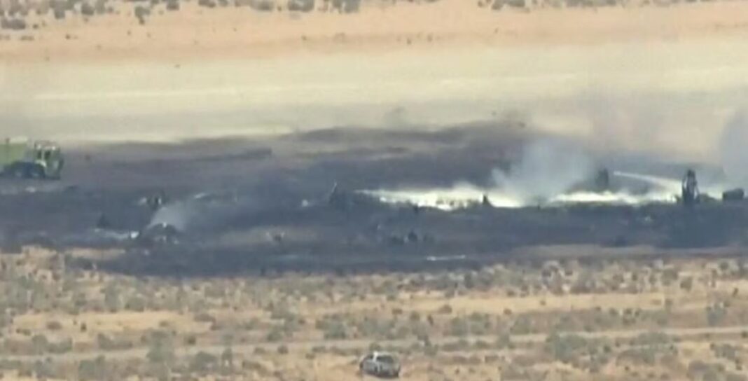 US Air Force B52 Bomber Crash