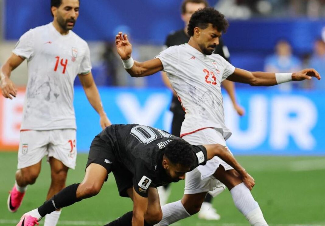 Iran and New Zealand